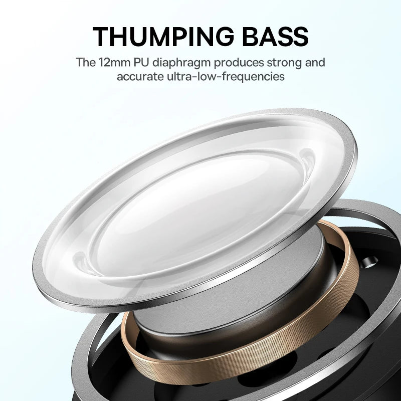 Experience Unmatched Sound with Bowie E19 Wireless Earphones - Bluetooth 5.3, Incredible 12Mm Bass Drivers & IPX5 Waterproof Design for 33Hrs of Playtime!